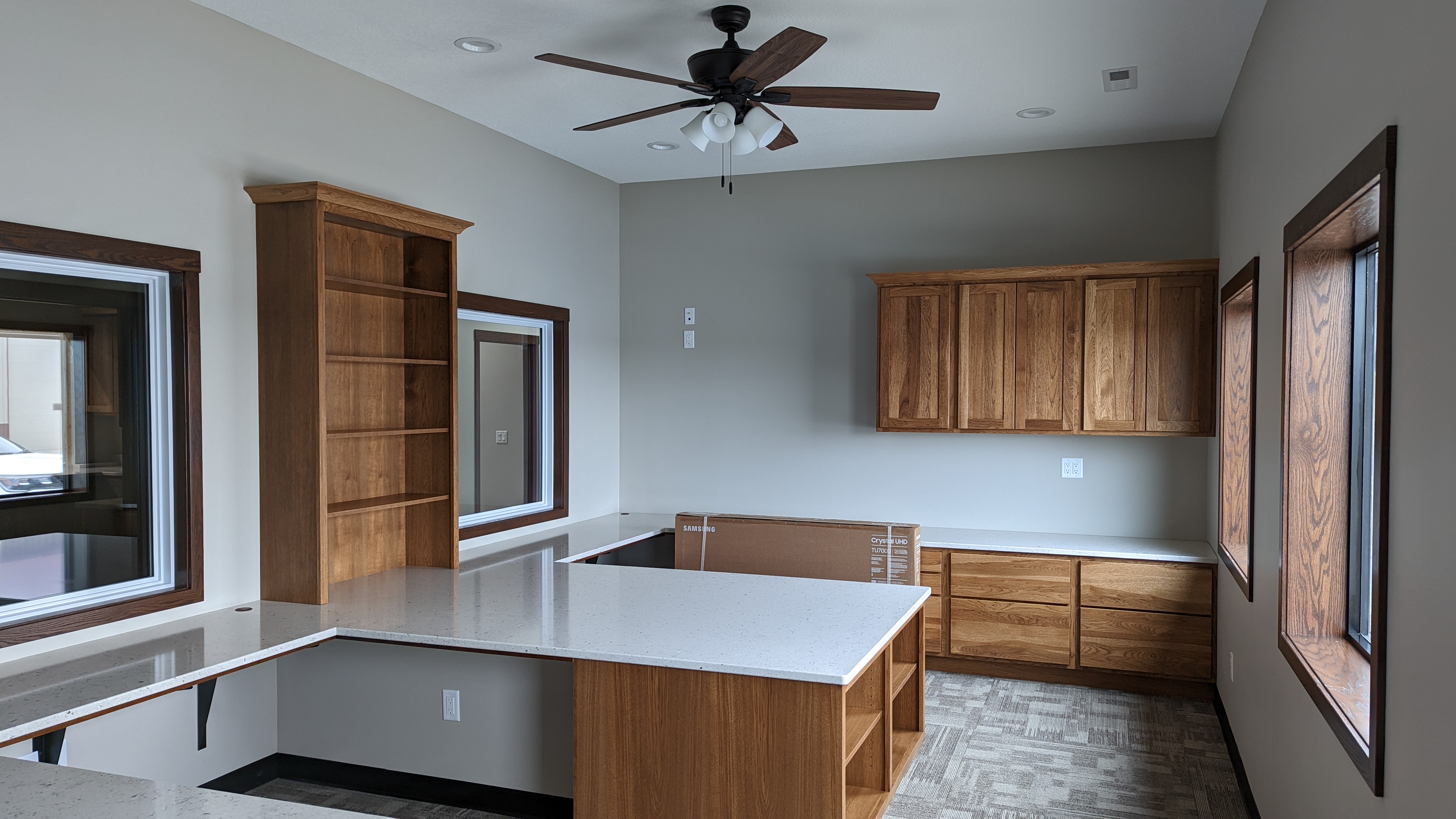 Custom Office Built-ins in Iowa