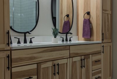 custom wood bathroom cabinets washington iowa